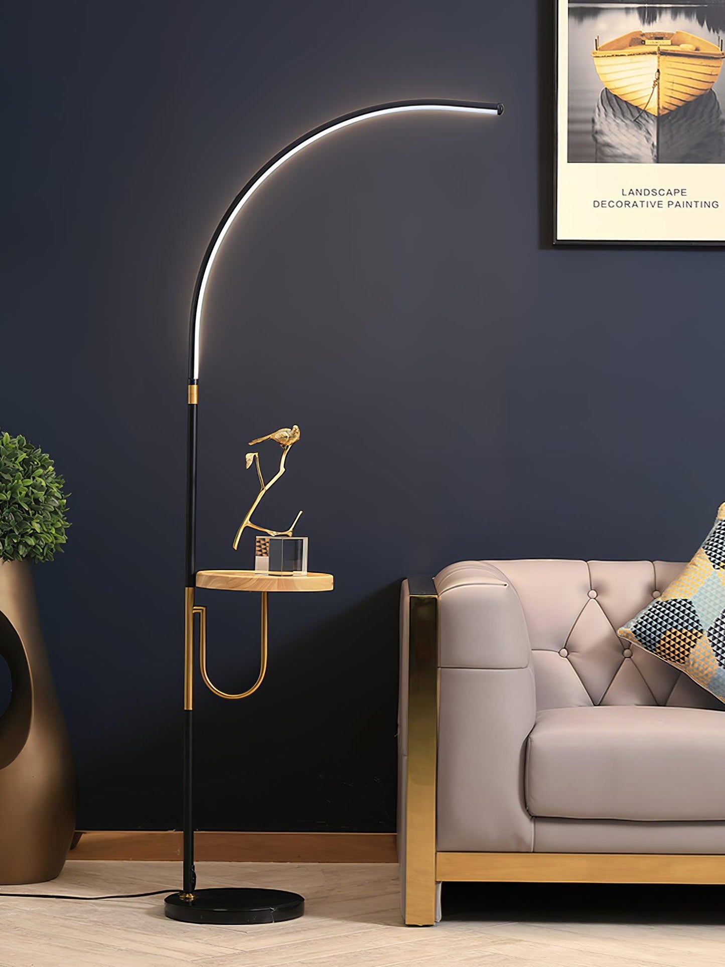 Nordic Arc Floor-mounted Lamp Floor Lamp