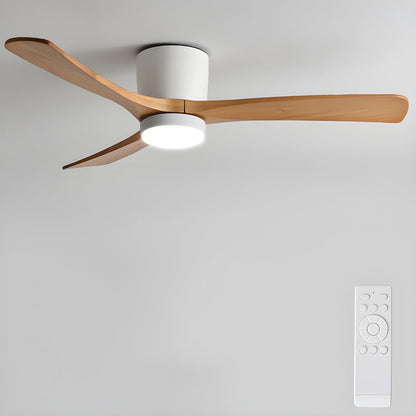 Nordic Wooden 42"/48" Ceiling fixture Ceiling Fan Light