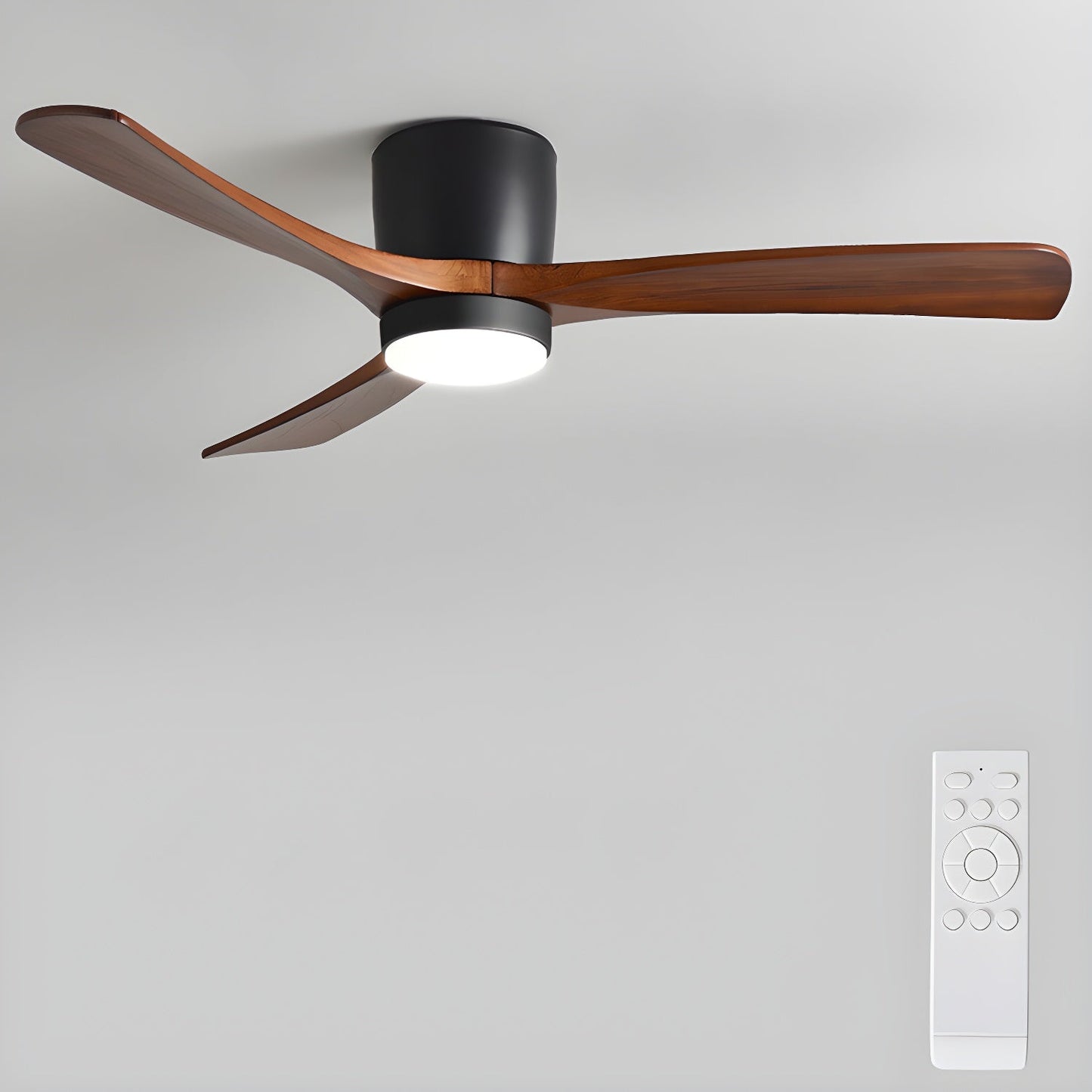 Nordic Wooden 42"/48" Ceiling fixture Ceiling Fan Light
