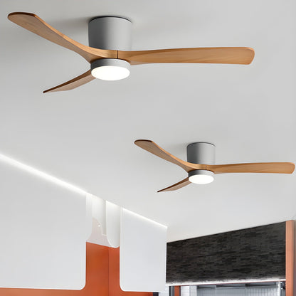 Nordic Wooden 42"/48" Ceiling fixture Ceiling Fan Light