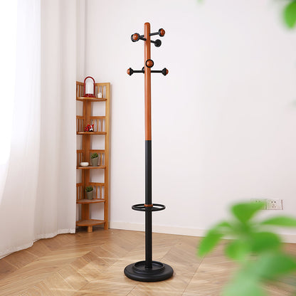 Nordic Wooden Coat Rack