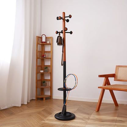 Nordic Wooden Coat Rack