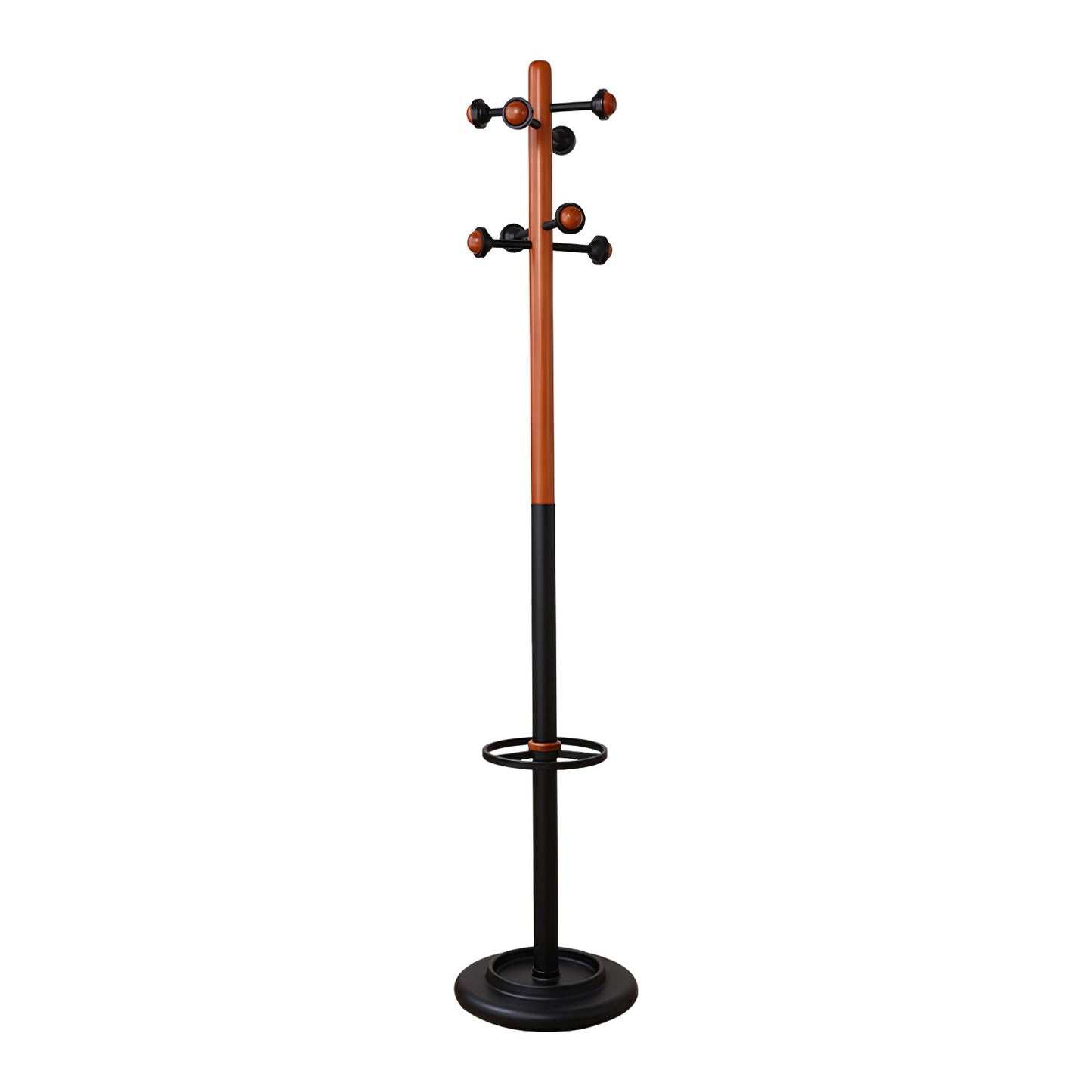 Nordic Wooden Coat Rack
