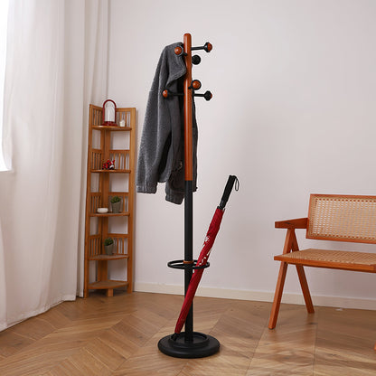 Nordic Wooden Coat Rack