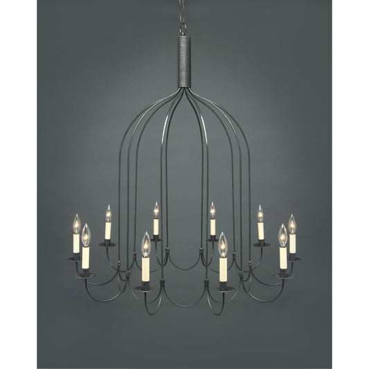 Northeast Lantern 36 Inch 10 Light Chandelier Cp116580