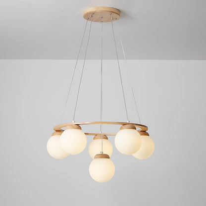 Miira Wood Ceiling fixture Chandelier