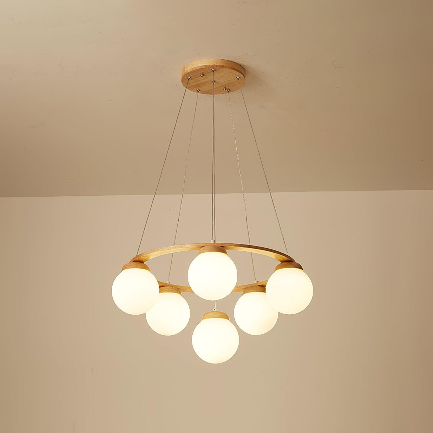 Miira Wood Ceiling fixture Chandelier