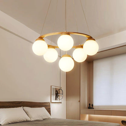 Miira Wood Ceiling fixture Chandelier