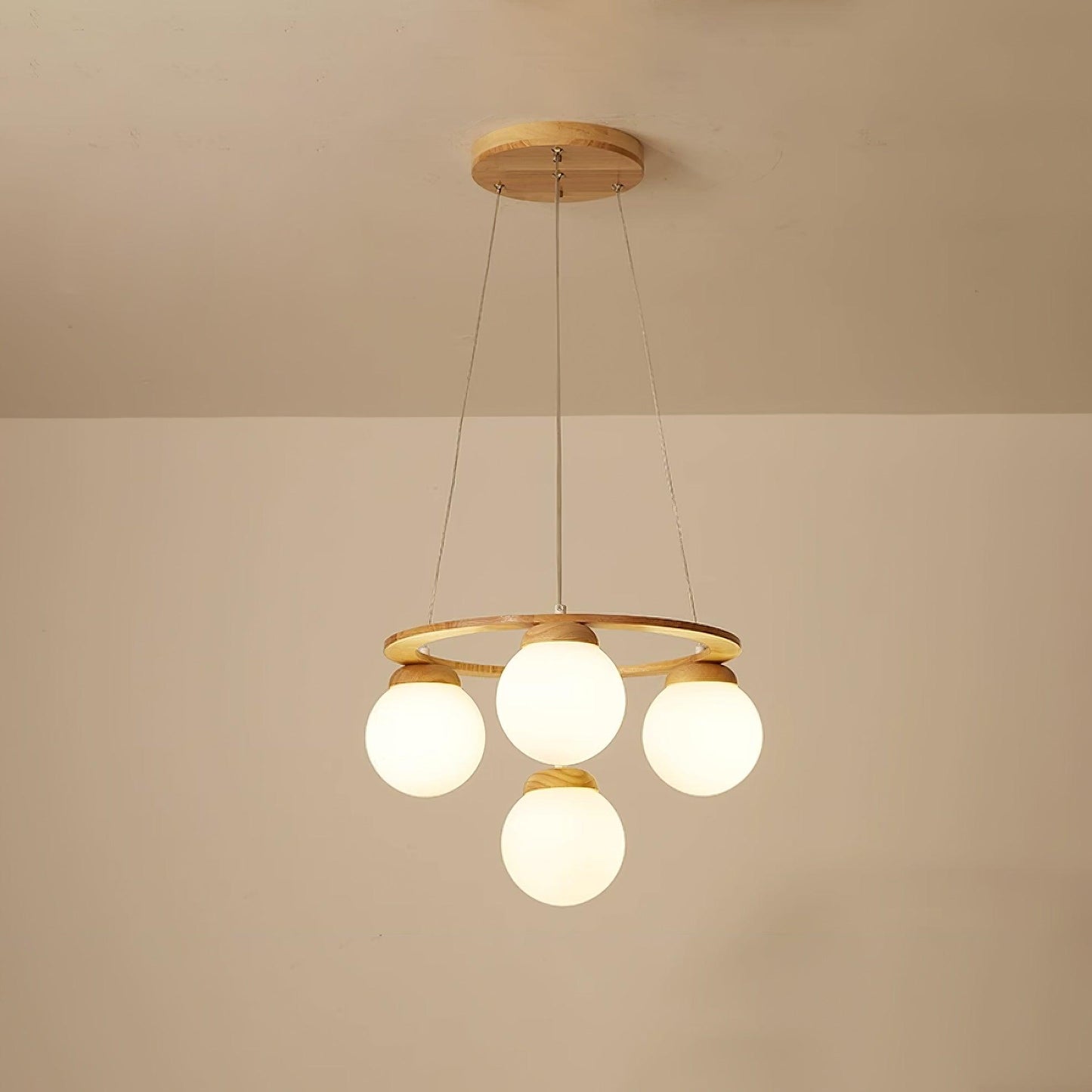 Miira Wood Ceiling fixture Chandelier