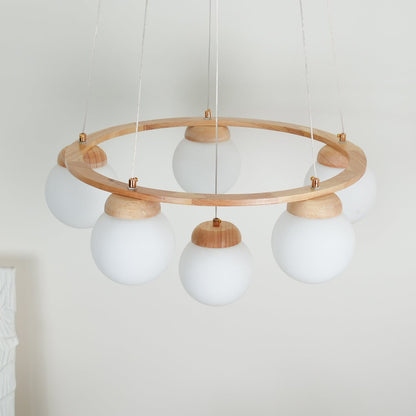 Miira Wood Ceiling fixture Chandelier