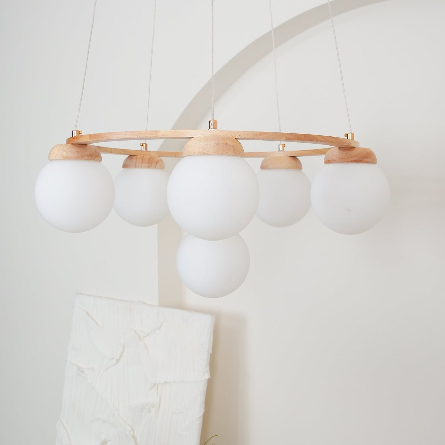 Miira Wood Ceiling fixture Chandelier