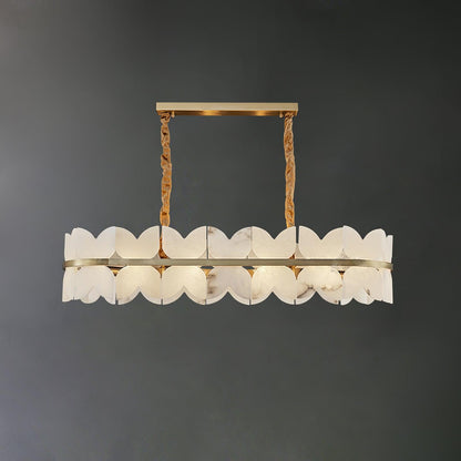 Alabaster Cloudscape Chandelier