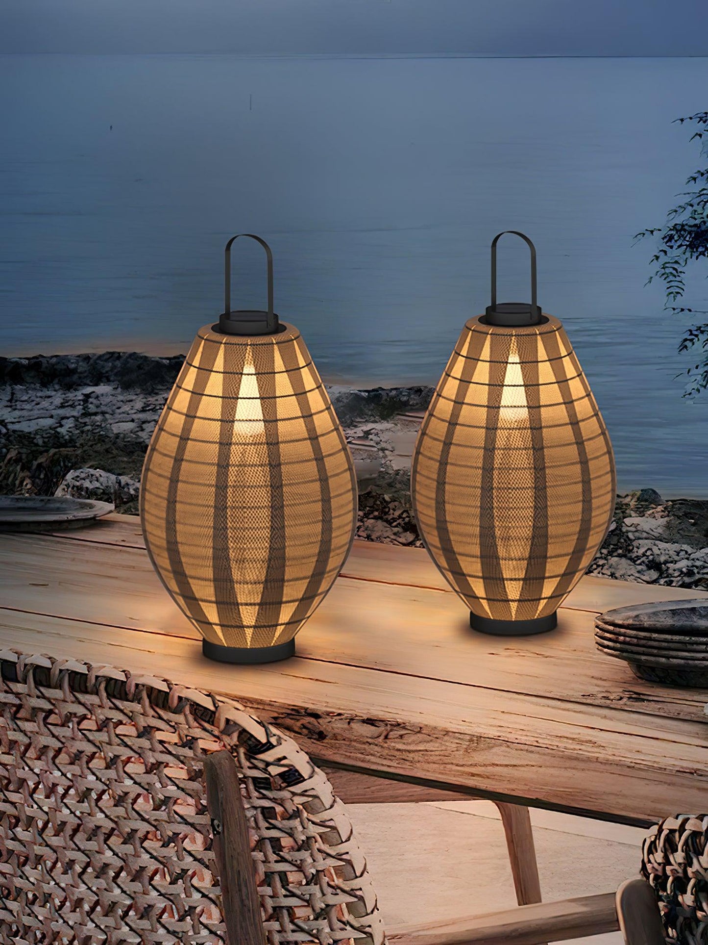 Oasis Mesh Beacon Garden light Outdoor Lamp