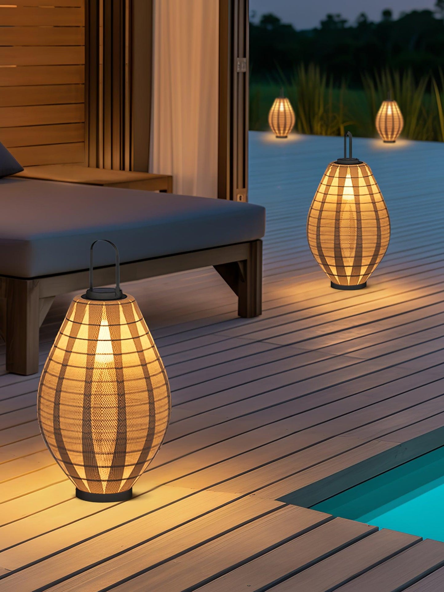 Oasis Mesh Beacon Garden light Outdoor Lamp