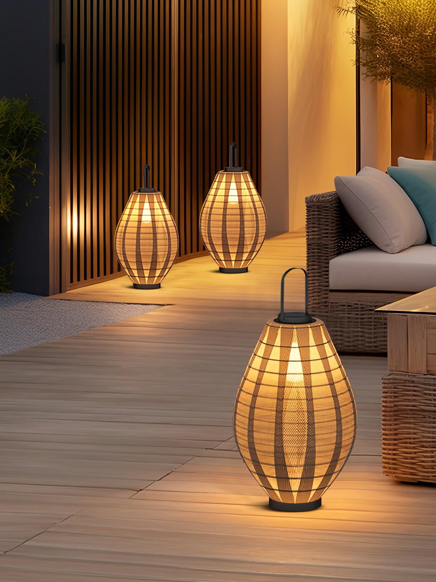 Oasis Mesh Beacon Garden light Outdoor Lamp