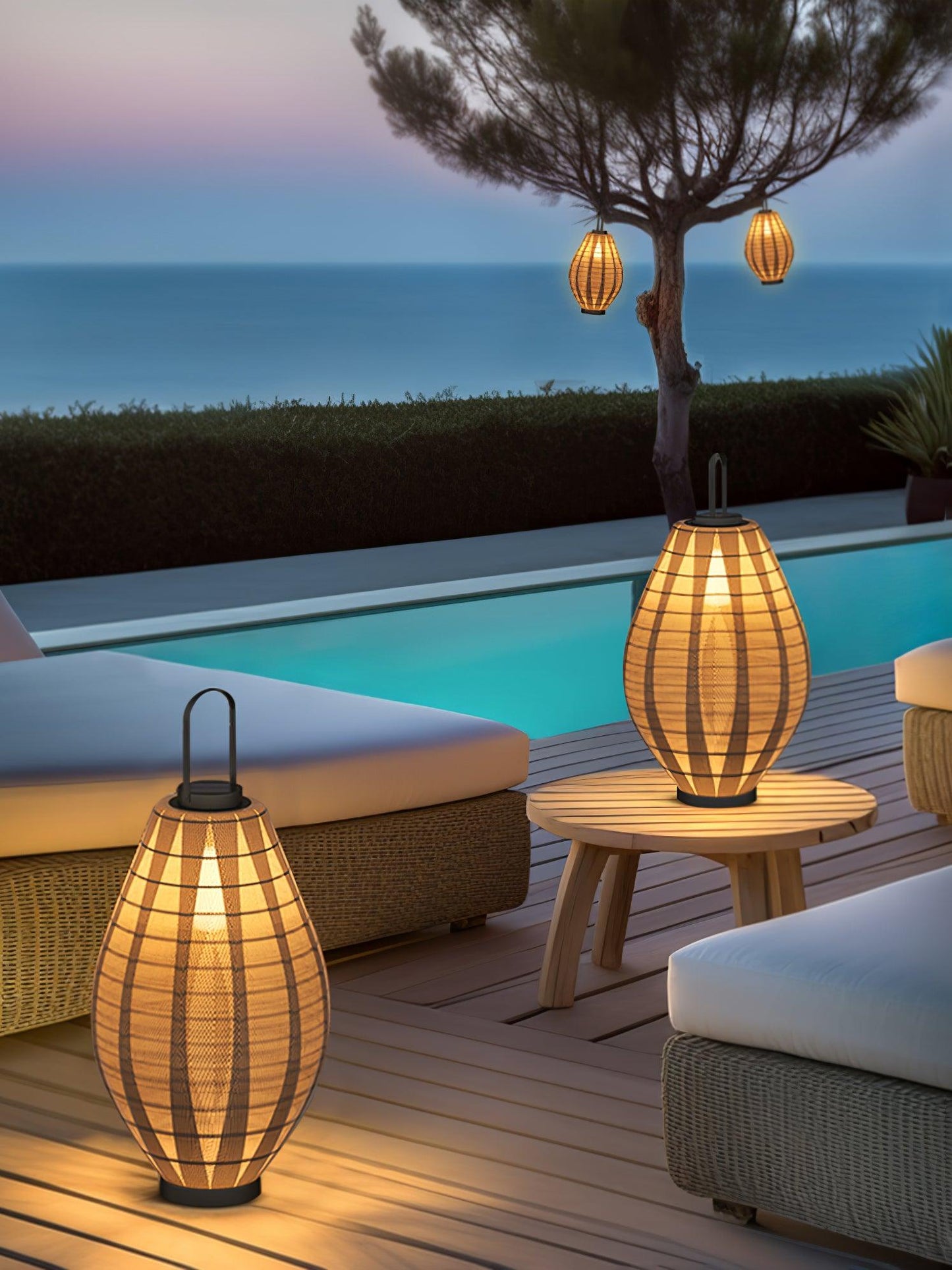 Oasis Mesh Beacon Garden light Outdoor Lamp