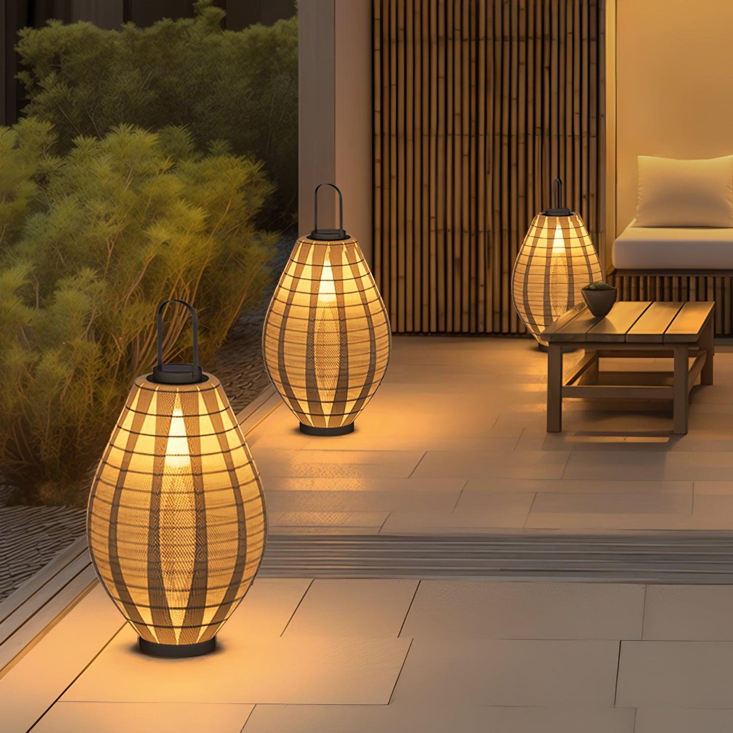 Oasis Mesh Beacon Garden light Outdoor Lamp