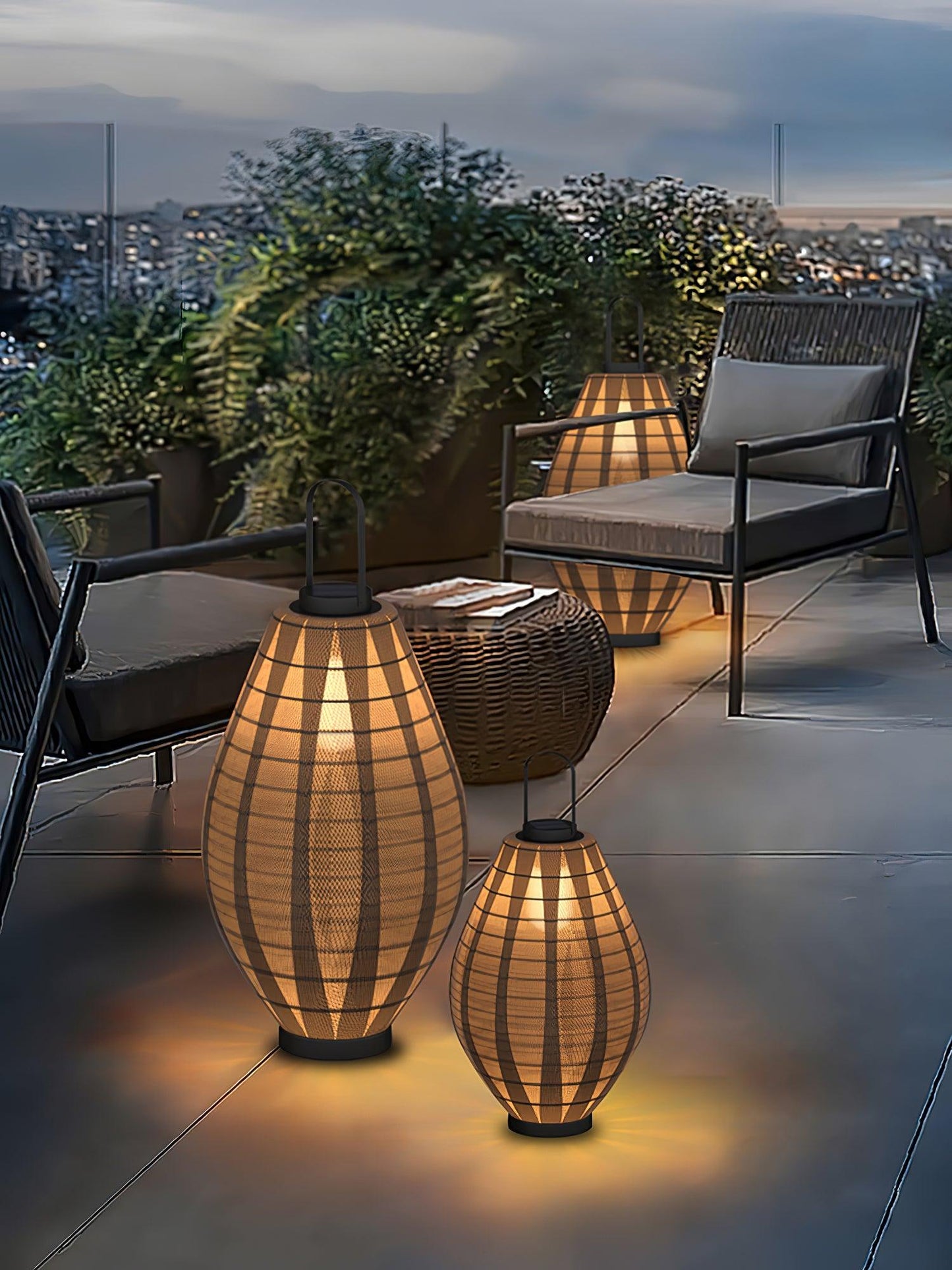 Oasis Mesh Beacon Garden light Outdoor Lamp