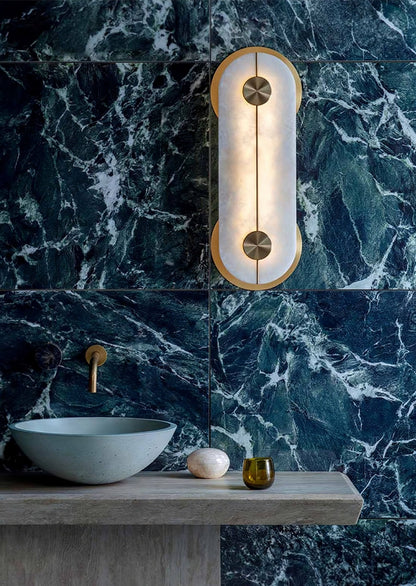Obvara Alabaster Wall Light