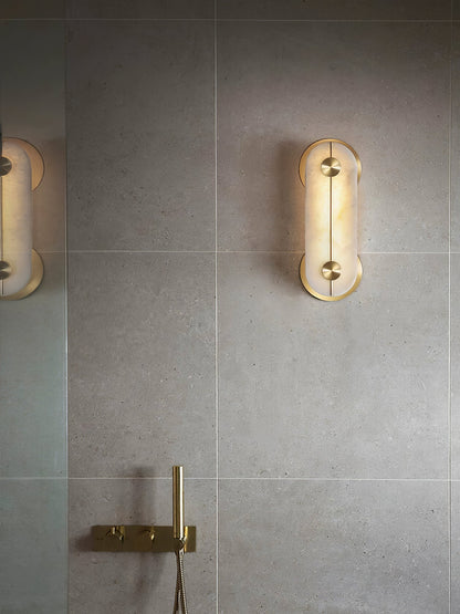 Obvara Alabaster Wall Light