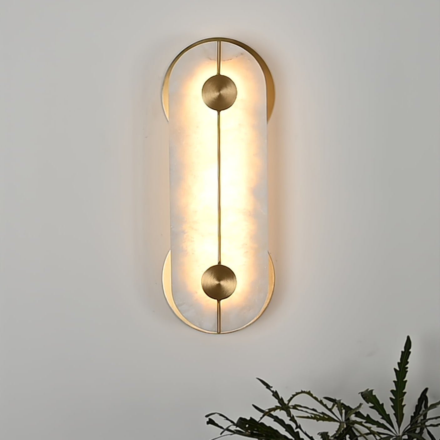 Obvara Alabaster Wall Light