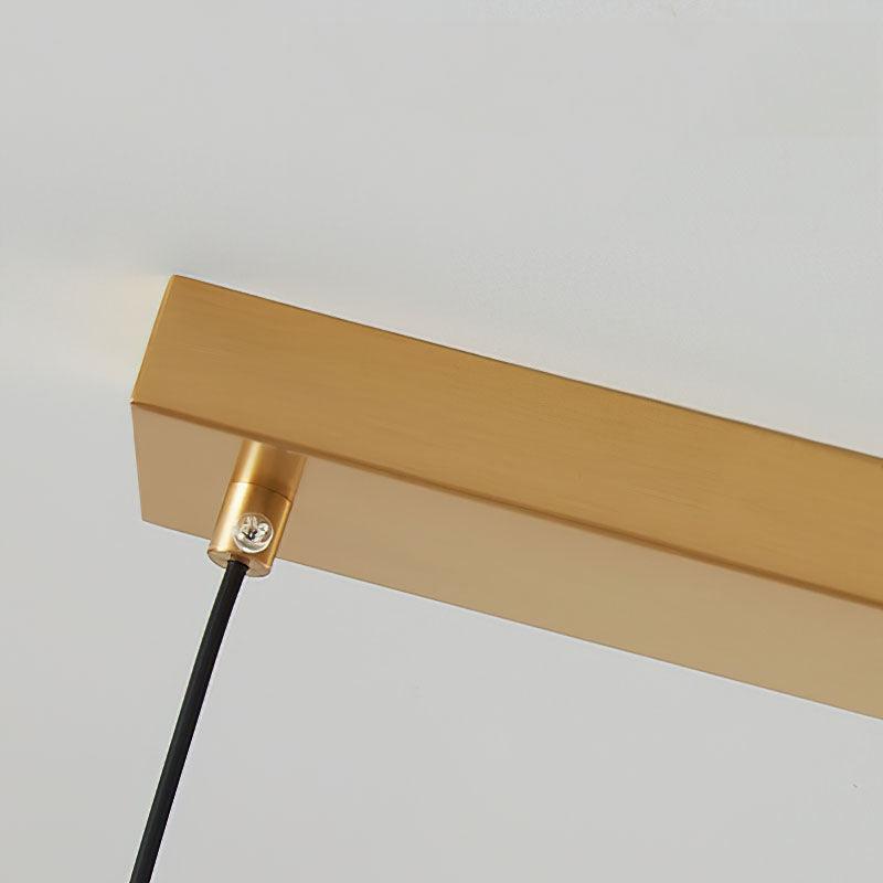 Octagonal Glass Bowl Ceiling fixture Chandelier