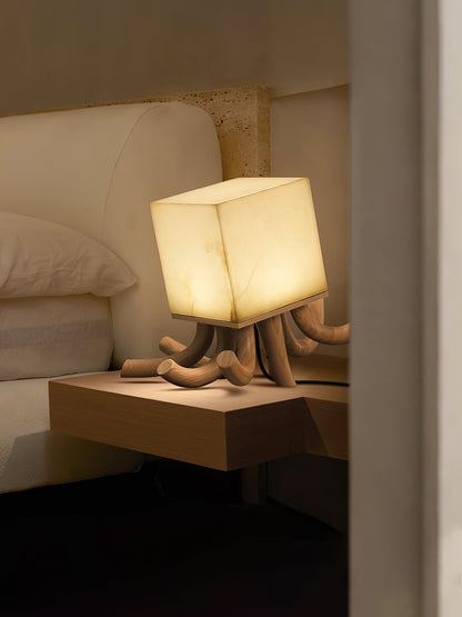 Octavia Alabaster Table Lamp