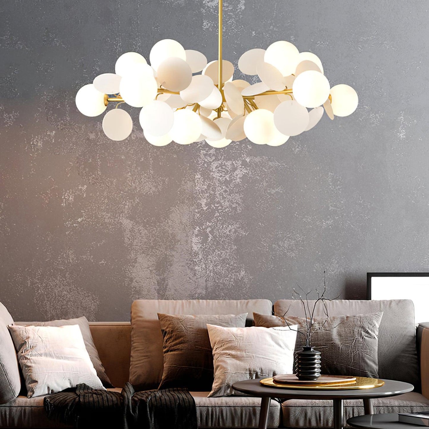 Off White Tree Pendant light Chandelier