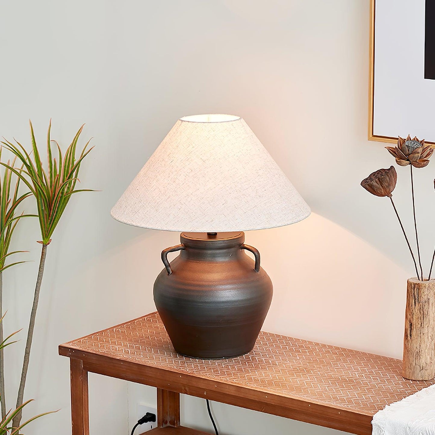 Old Wine Pot Portable lamp Table Lamp