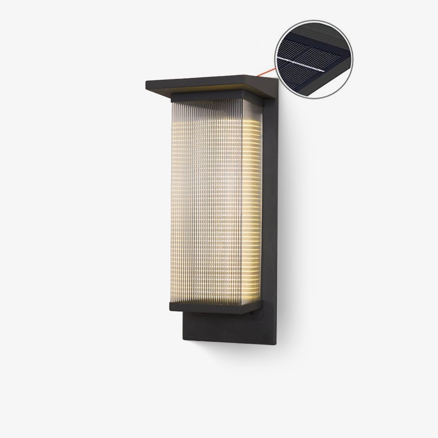 Oleron Box Outdoor Solar Lamp bracket Wall Lamp