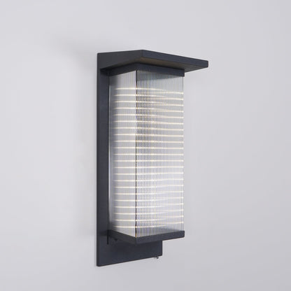 Oleron Box Outdoor Solar Lamp bracket Wall Lamp