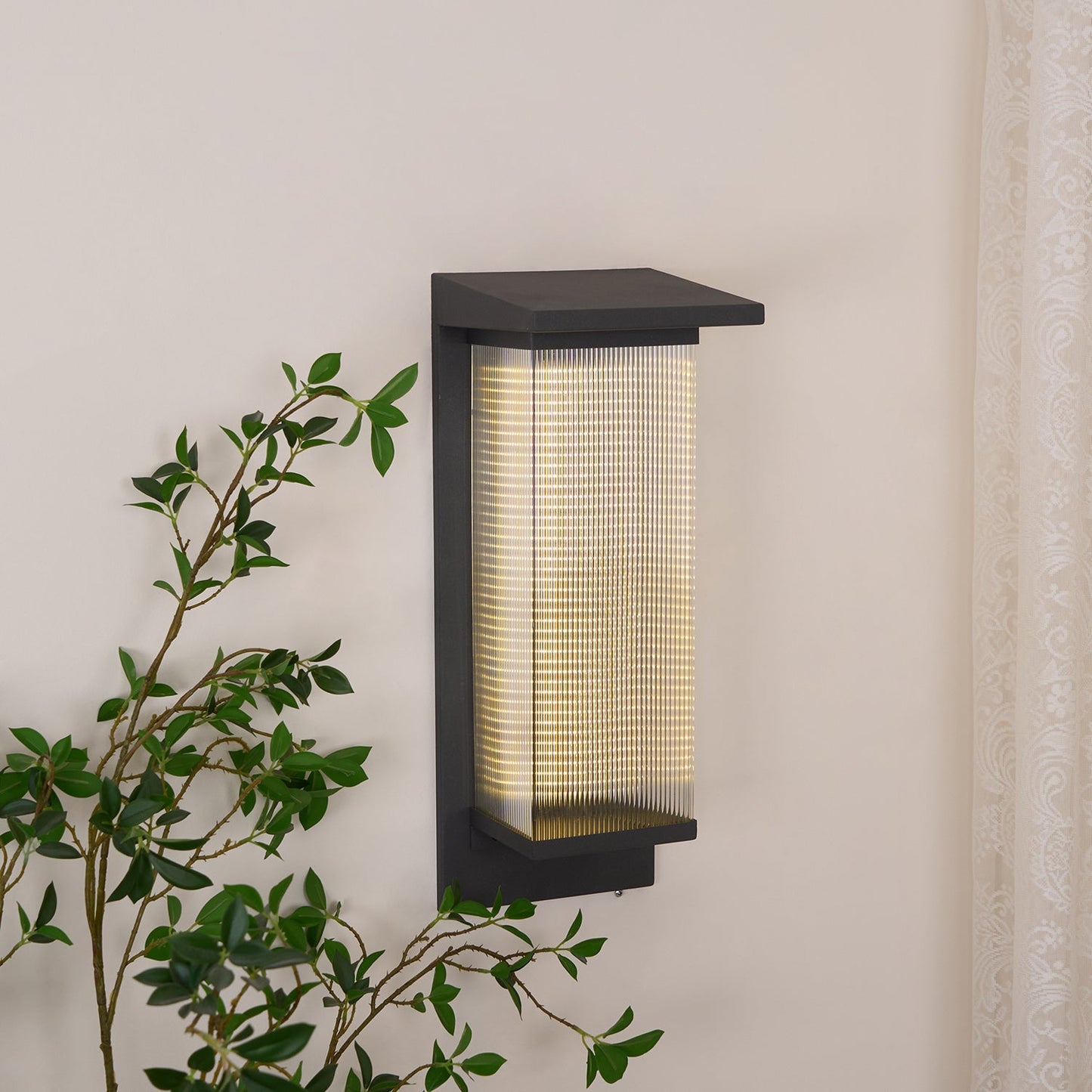 Oleron Box Outdoor Solar Lamp bracket Wall Lamp