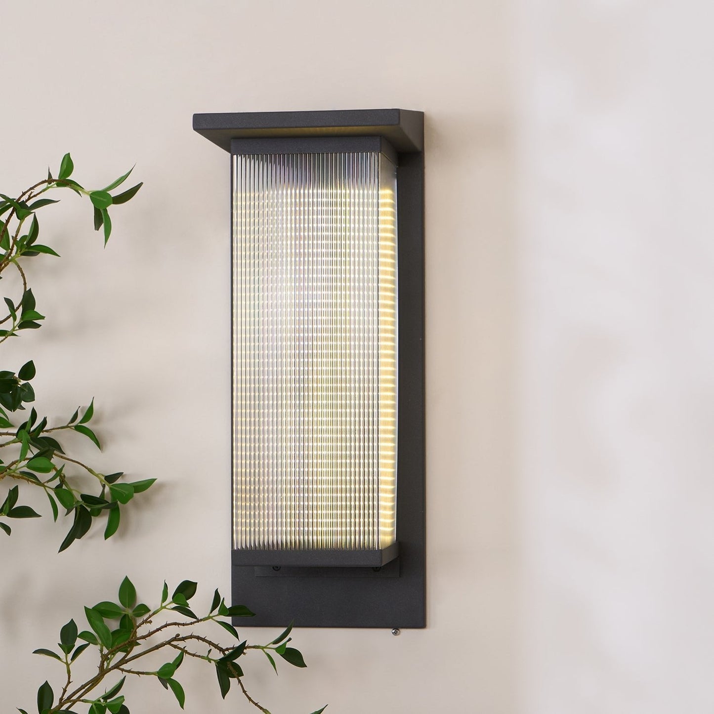 Oleron Box Outdoor Solar Lamp bracket Wall Lamp