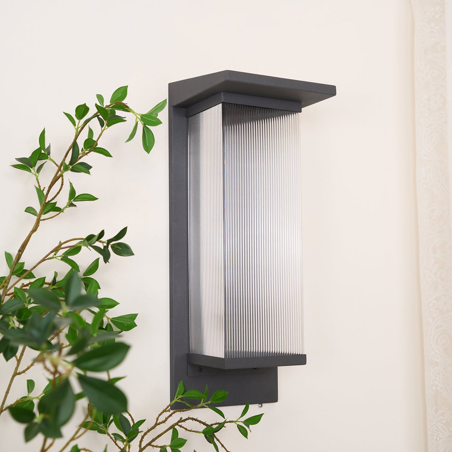 Oleron Box Outdoor Sconce Wall Lamp
