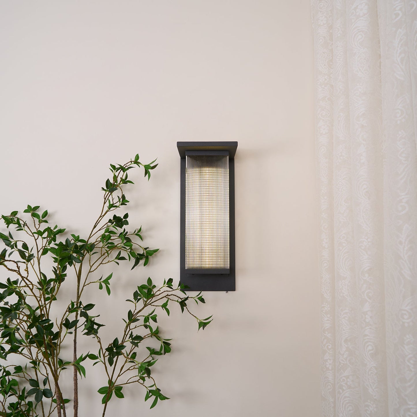 Oleron Box Outdoor Sconce Wall Lamp