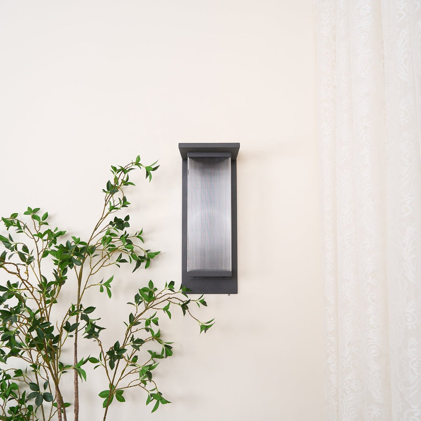 Oleron Box Outdoor Sconce Wall Lamp
