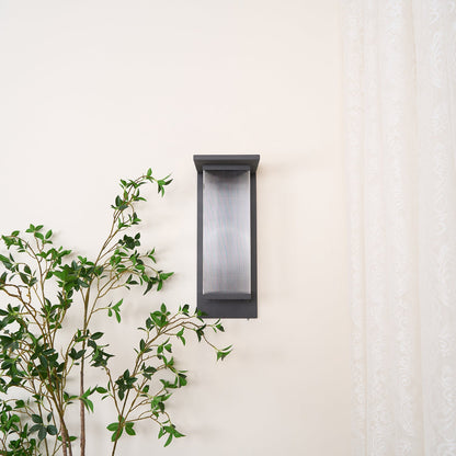 Oleron Box Outdoor Sconce Wall Lamp