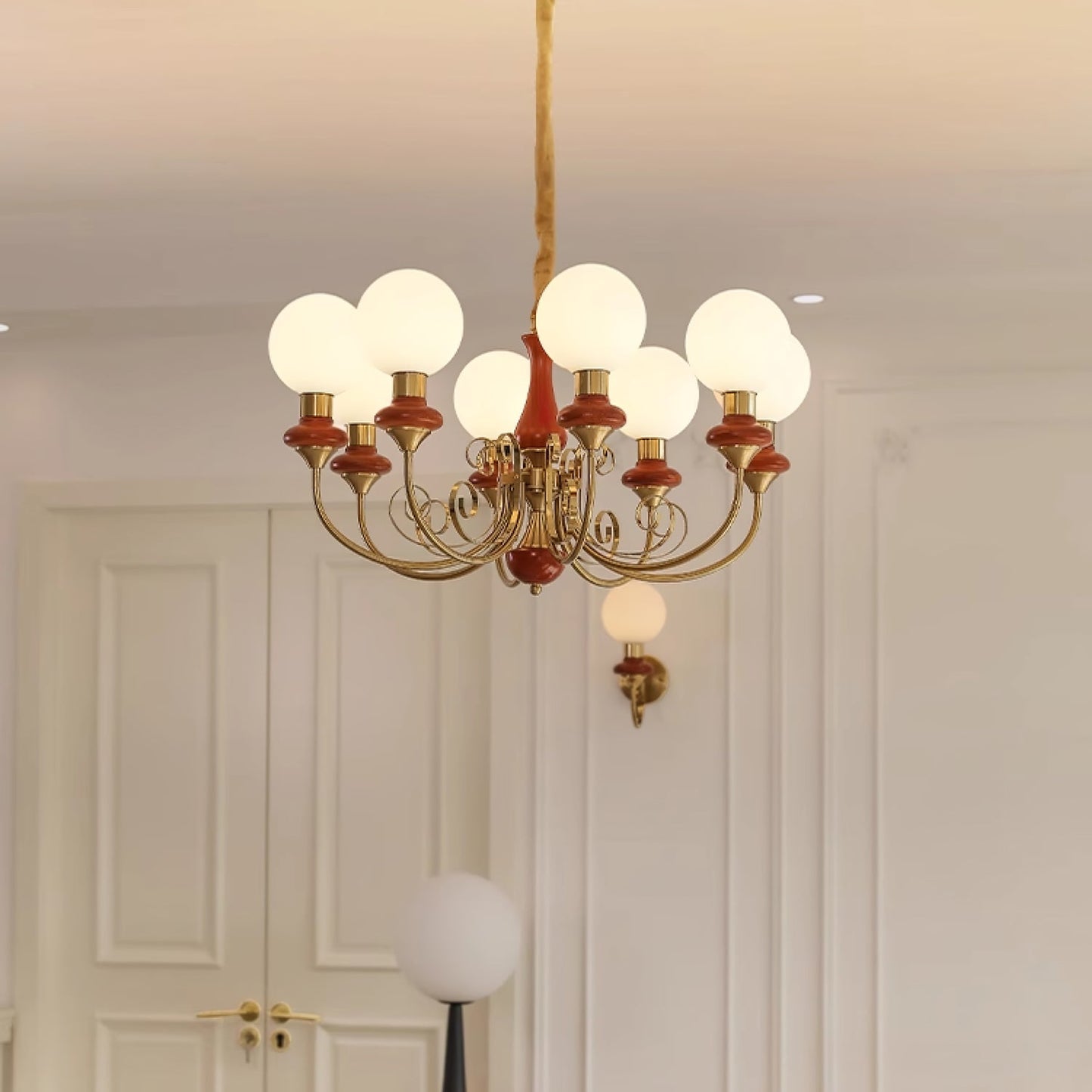 Onyx Gasolier Chandelier