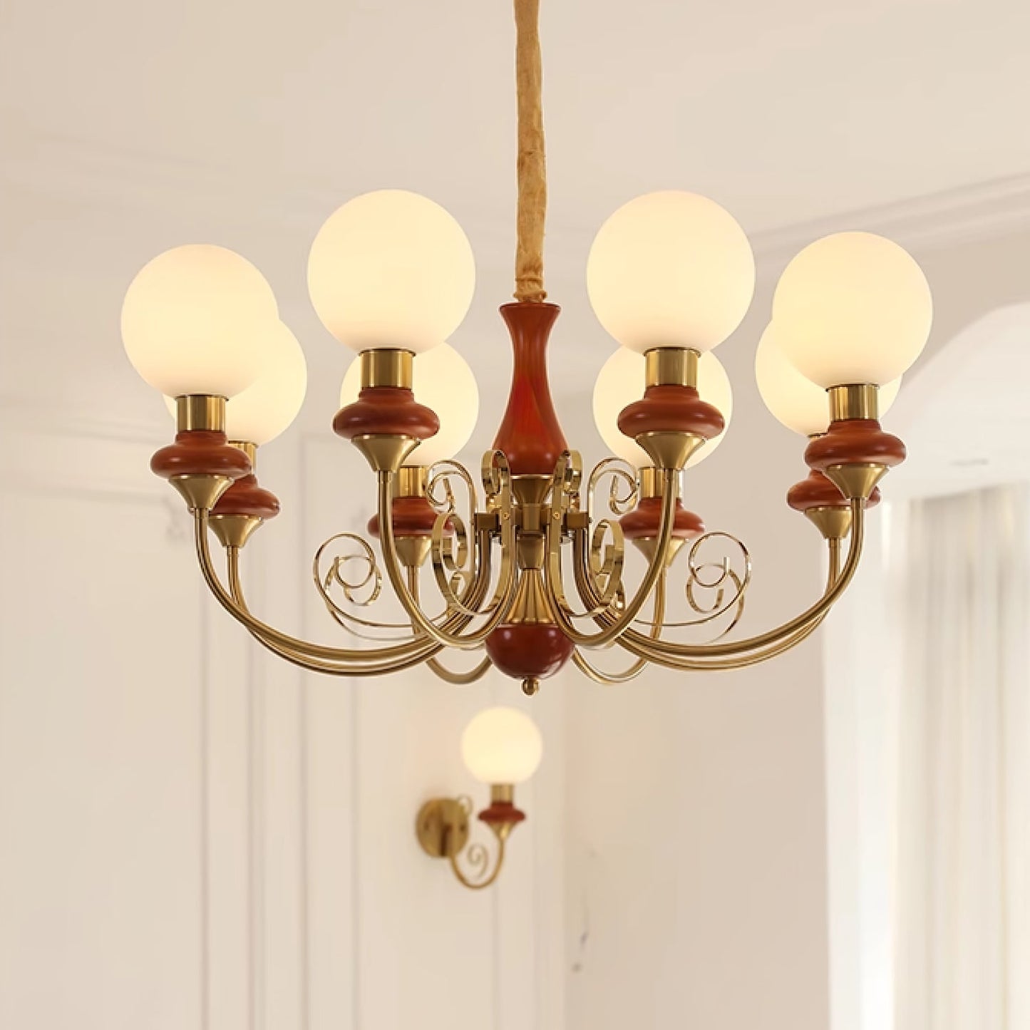 Onyx Gasolier Chandelier