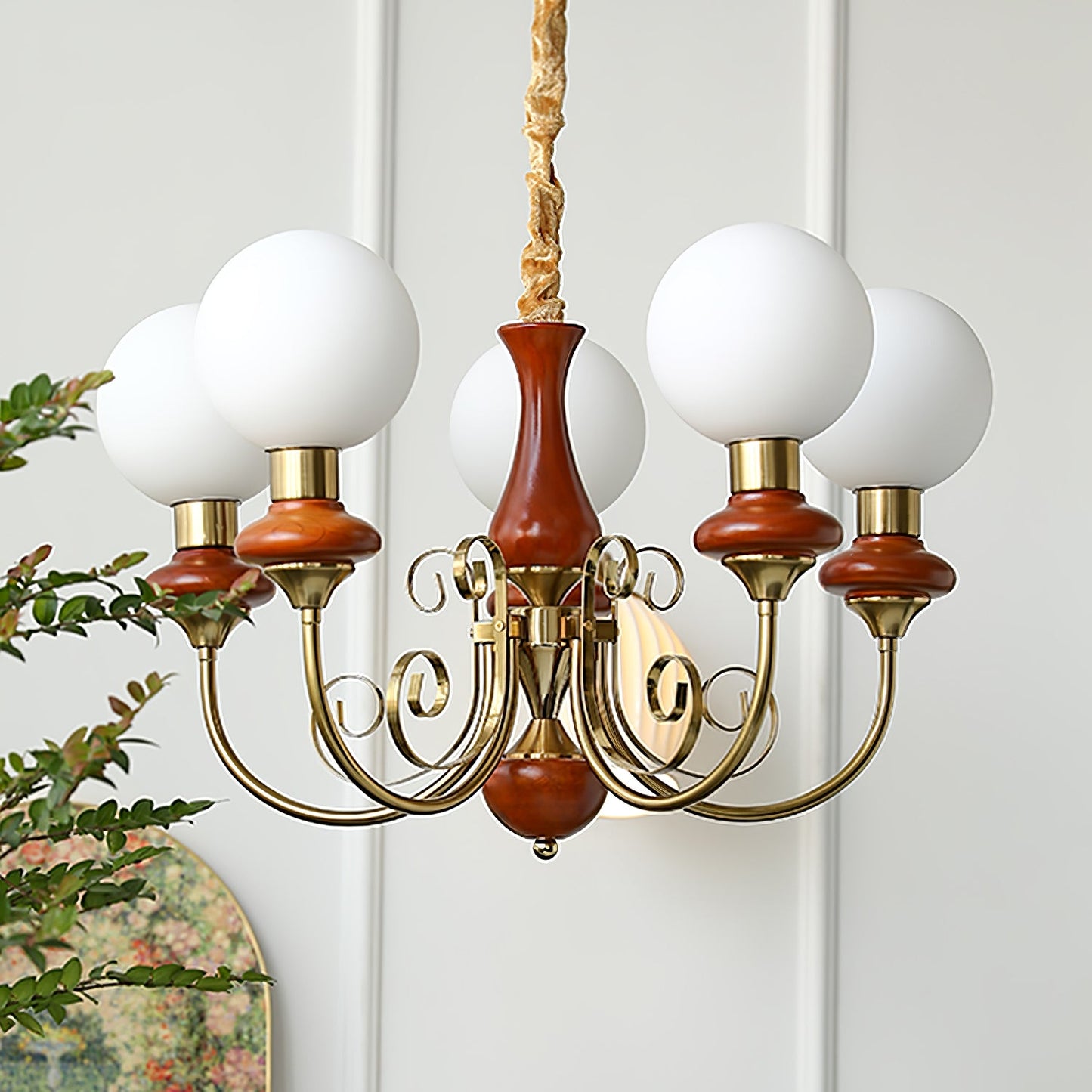 Onyx Gasolier Chandelier