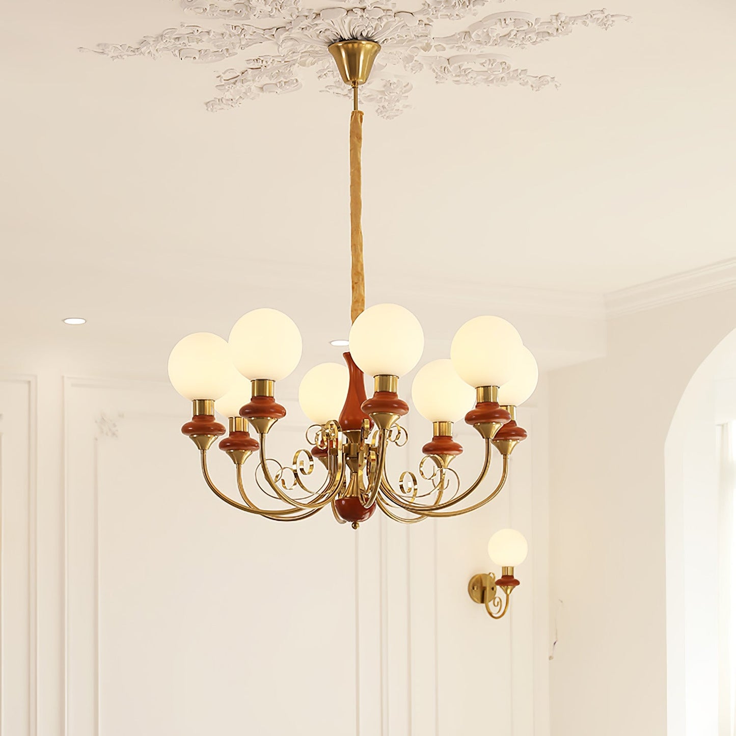 Onyx Gasolier Chandelier