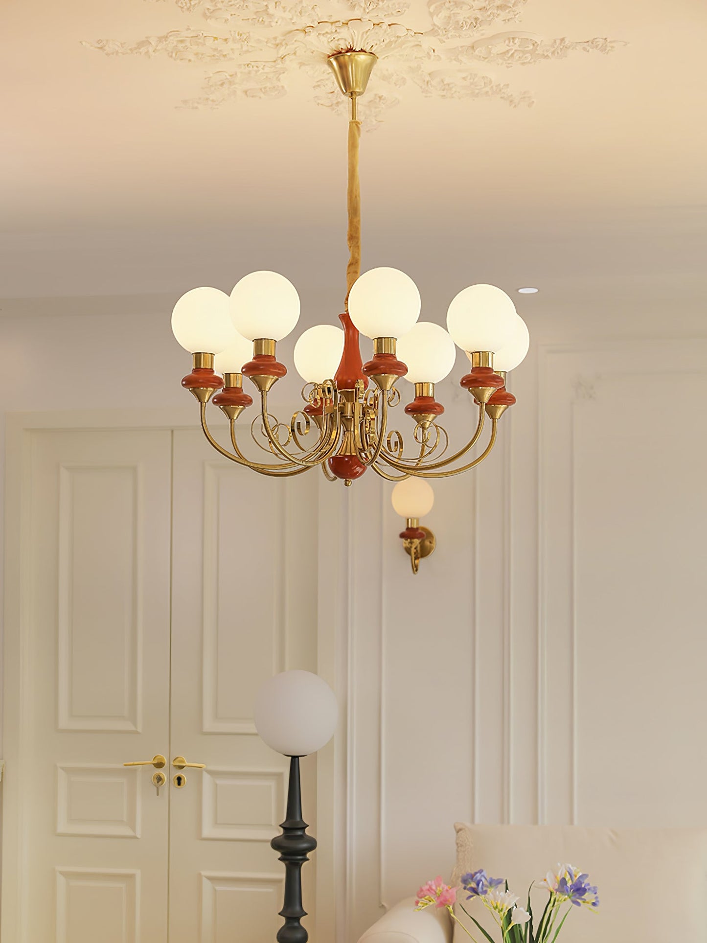 Onyx Gasolier Chandelier