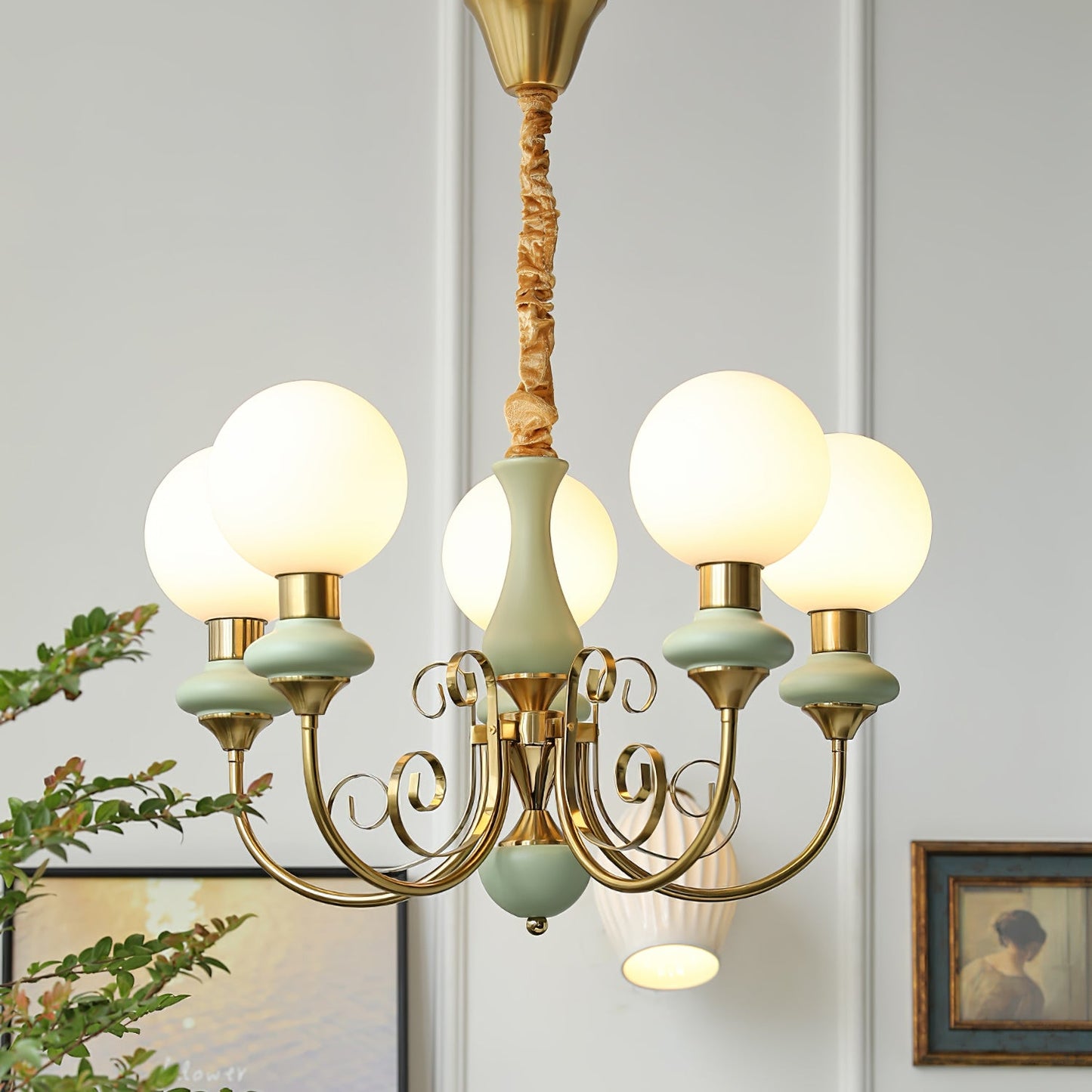 Onyx Gasolier Chandelier