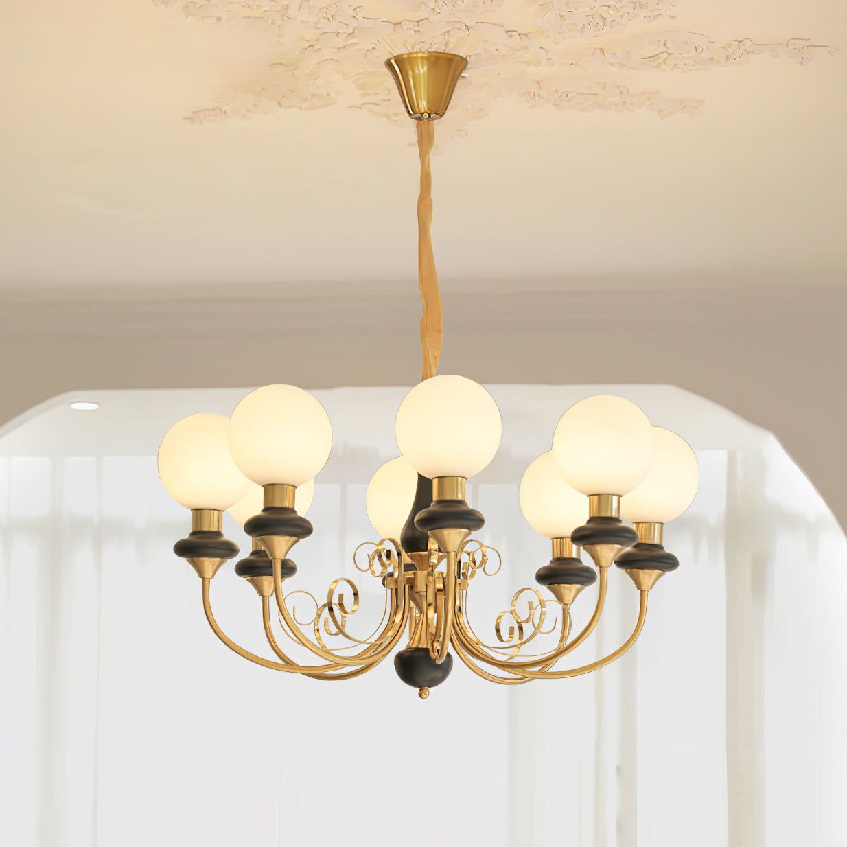 Onyx Gasolier Chandelier