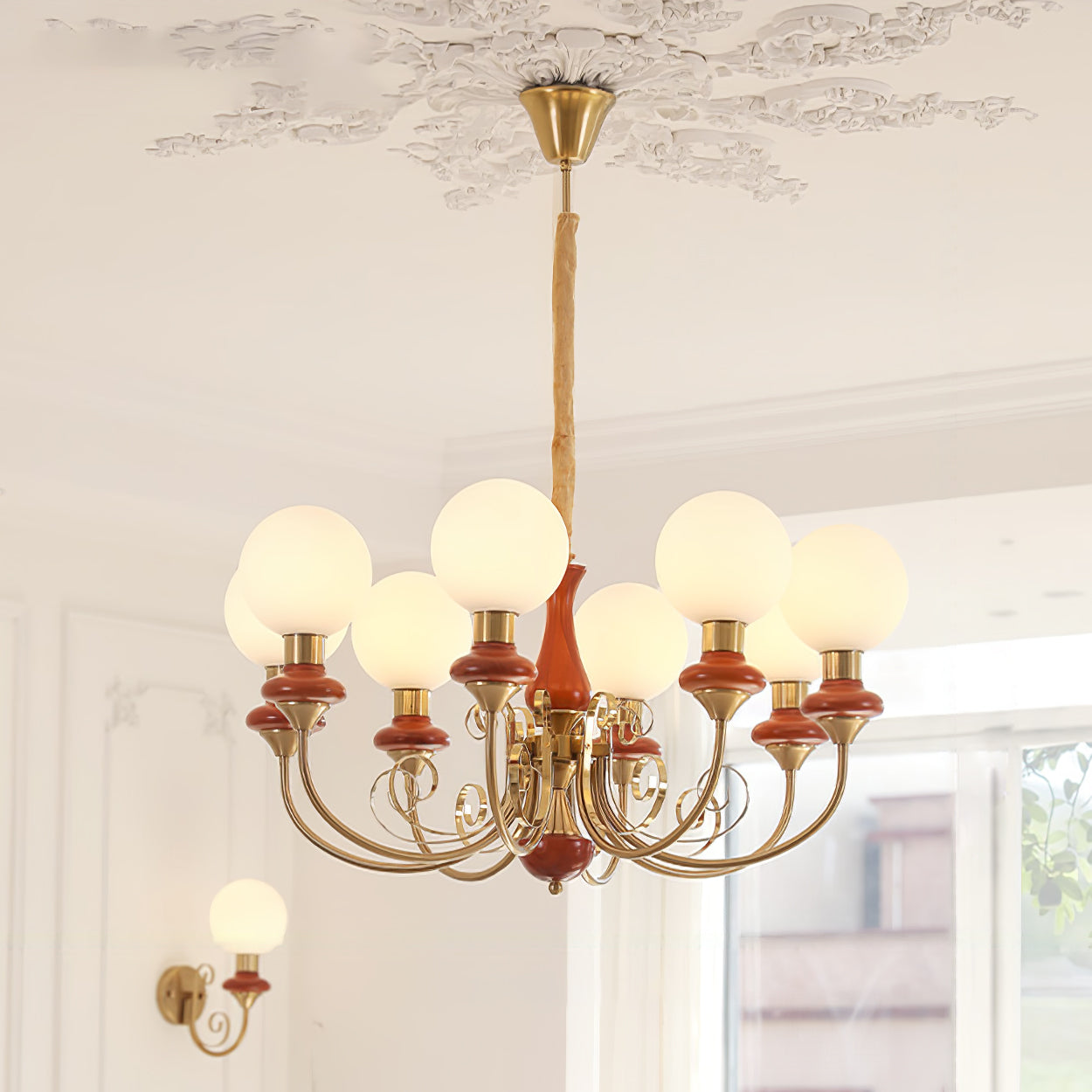 Onyx Gasolier Chandelier