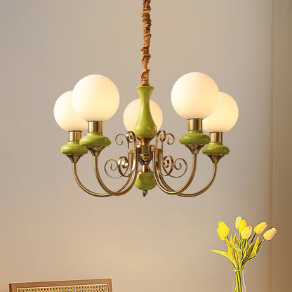 Onyx Gasolier Chandelier