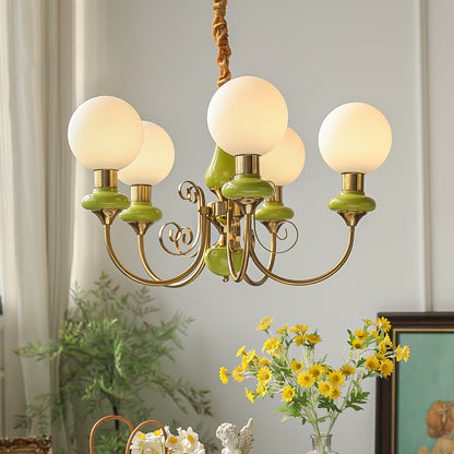 Onyx Gasolier Chandelier