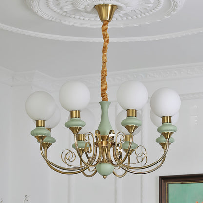 Onyx Gasolier Chandelier