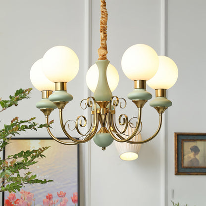 Onyx Gasolier Chandelier