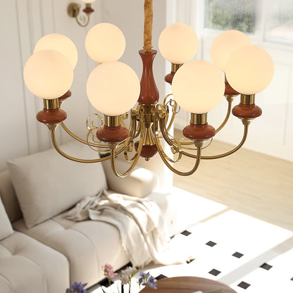 Onyx Gasolier Chandelier